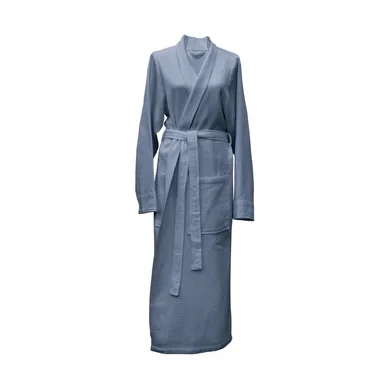 Peignoir Heckett Lane Wafel Steel Blue Commande En Gros